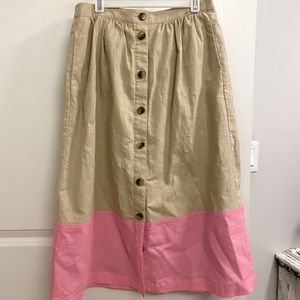J CREW ANKLE LENGTH SKIRT! BNWT